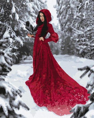 Картина за номерами Зимова красуня ©Chervona_vorona_photography 40х50 (KHO4912) KHO4912 фото