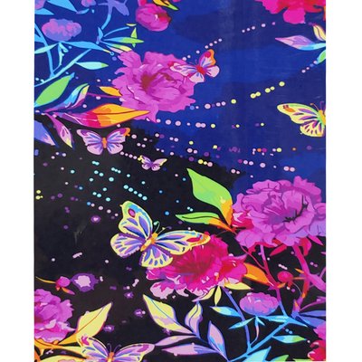 Картина за номерами Метелики у квітах розміром 40х50 см Strateg (SY6677) SY6677 фото