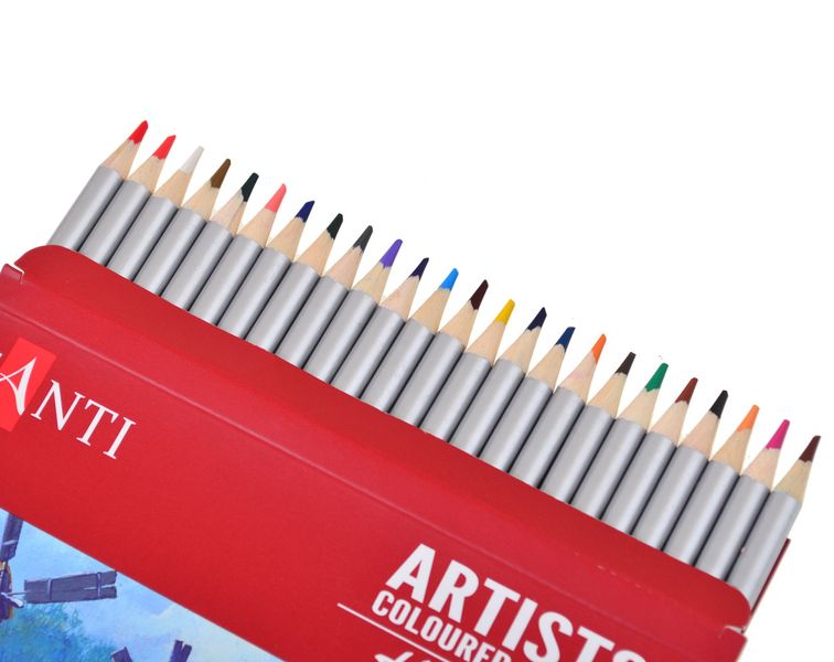 Набір художніх кольорових олівців Santi Highly Pro 24 шт код: 742391 742391 фото