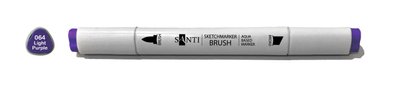 Скетч-маркер акварельний SANTI sketch SM-64 світло-фіолетовий (390730) 390730 фото