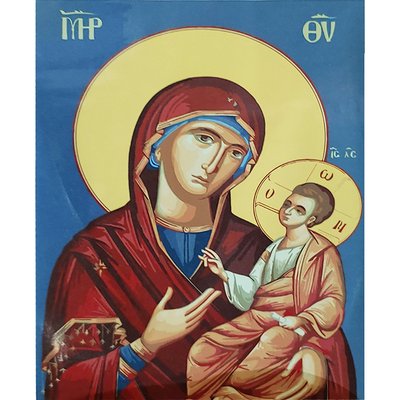 Картина за номерами Ікона Божа Матіір розміром 40х50 см Strateg (SY6648) SY6648 фото