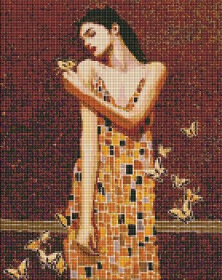 Алмазна мозаїка - В обіймах метеликів ©tolstukhin artem Ідейка (AMO7382) AMO7382 фото