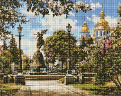 Алмазна мозаїка - Володимирська гірка ©Сергій Брандт 40х50 Ідейка (AMO7351) AMO7351 фото