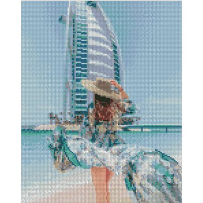 Алмазна мозаїка Дубайські мрії 30х40 см Strateg (KB066) KB066 фото