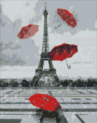 Алмазна мозаїка на підрамнику Улюблений Париж 40х50 (AMO7219) AMO7219 фото