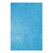 Фоамиран ЕВА блакитний з глітером з клейовим шаром 200*300 мм товщ. 17 мм 10 л. код: 742693 742693 фото 1