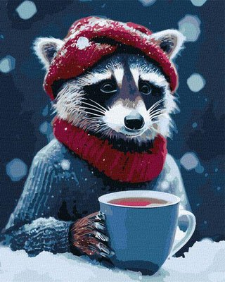 Картина за номерами Зимова кава ©Neag Mircea Marius KHO4400 Ідейка (KHO4400) KHO4400 фото