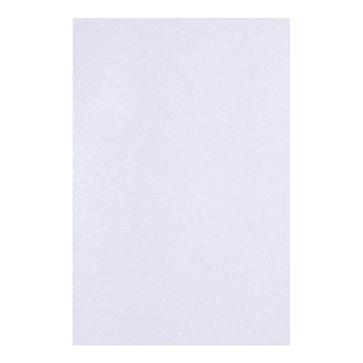 Фоамиран ЕВА білий з глітером з клейовим шаром 200*300 мм товщ. 17 мм 10 л. код: 742694 742694 фото