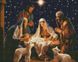Алмазна мозаїка Таїнство Різдва з голограмними стразами art_selena_ua 40х50 Ідейка (AMO7858) AMO7858 фото 1