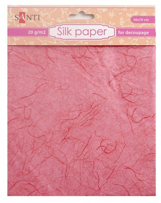 Шовкова папір рожева 50*70 см код: 952727 952727 фото