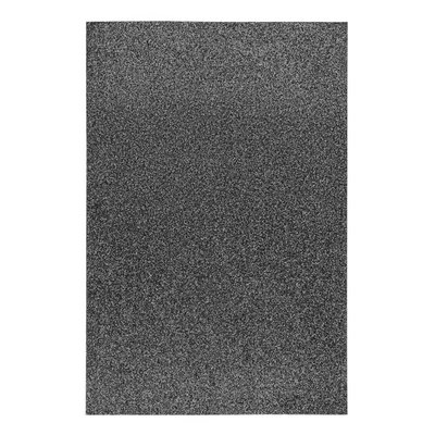 Фоамиран ЕВА чорний з глітером 200*300 мм товщина 17 мм 10 листів код: 742673 742673 фото