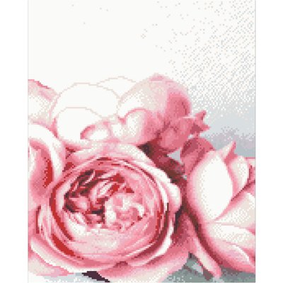 Алмазна картина Рожеві піони розміром 40х50 см Strateg FA40881 FA40881 фото