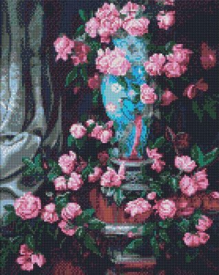 Алмазна мозаїка Дивовижні троянди Popova Josephine Идейка 40х50 (AMO7639) AMO7639 фото