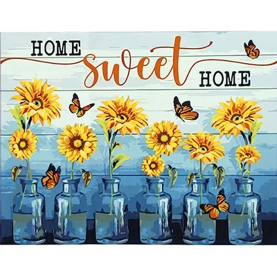 Картина за номерами Sweet Home розміром 40х50 см Strateg (SY6714) SY6714 фото