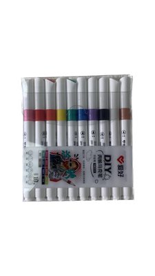 Набір скеч-маркерів 10 шт акрилеві Aihao для малювання код: PM5510 PM5510 фото
