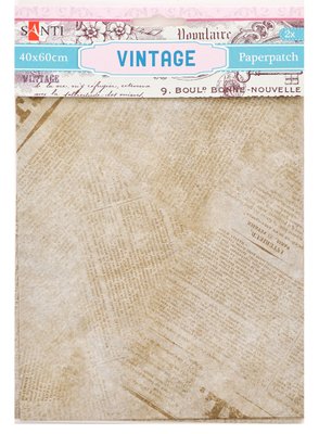 Бумага для декупажа Vintage 2 листа 40*60 см код: 952473 952473 фото