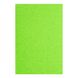 Фоамиран ЕВА яскраво-зелений махровий 200*300 мм товщина 2 мм 10 листів код: 742734 742734 фото 1