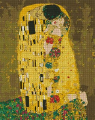 Алмазна мозаїка Аура поцілунку Густав Клімт AMO7045 Ідейка (AMO7045) AMO7045 фото