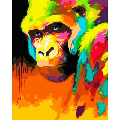 Картина за номерами Арт-мавпа розміром 40х50 см Strateg (SY6671) SY6671 фото
