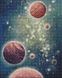 Алмазна мозаїка Рух планет з голограмними стразами (AB) Світлана Теренчук Идейка 40х50 (AMO7640) AMO7640 фото 1