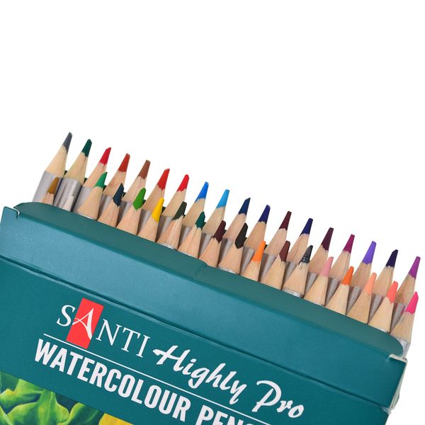 Набір акварельних олівців Santi Highly Pro 36 шт код: 742387 742387 фото