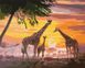 Картина за номерами Сім'я жирафів ©ArtAlekhina Ідейка 40х50 (KHO4353) KHO4353 фото 1