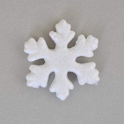 Пінопластова фігурка Сніжинка 150 мм Santi (742925) 742925 фото