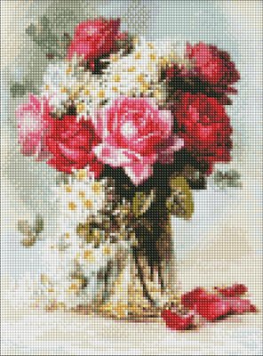 Алмазна мозаїка Ароматна троянда ©Paul De Longpre 30х40 Ідейка (AMO7447) AMO7447 фото