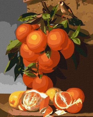 Картина за номерами Апельсини та лимони ©Antonio Mensaque 40х50 (KHO5651) KHO5651 фото