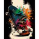 Картина за номерами Strateg Фарби на скейті 40х50 см (GS1306) GS1306 фото 1