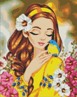 Алмазна мозаїка Патріотична Цвітіння весни ©krizhanskaya 40х50 Идейка (AMO7532) AMO7532 фото