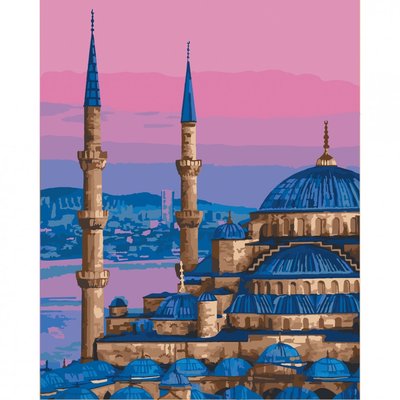 Картина за номерами Блакитна мечеть. Стамбул 40х50 см АРТ-КРАФТ (11225-AC) 11225-AC фото